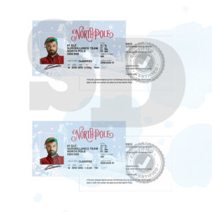 Elf Surveillance ID Card Designs