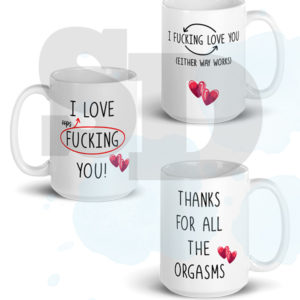 Examples of Adult Valentine/Love Mug Designs